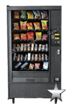 Automatic Products 123 Snack Machine – Silver Star