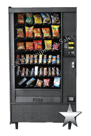 Automatic Products 123 Snack Machine – Silver Star