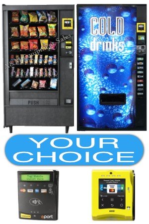 Premium Combo Vending Machine Package