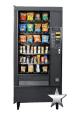 Automatic Products 112 Snack Machine – Silver Star